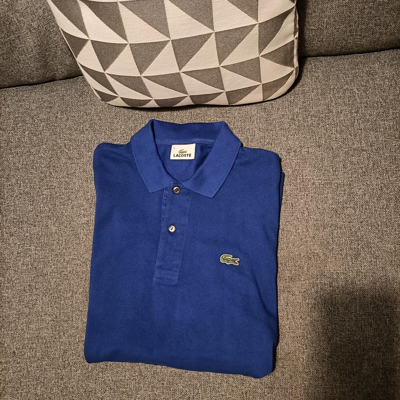 Lacoste long sleeve top, size US 5, fits S, perfect... - Depop