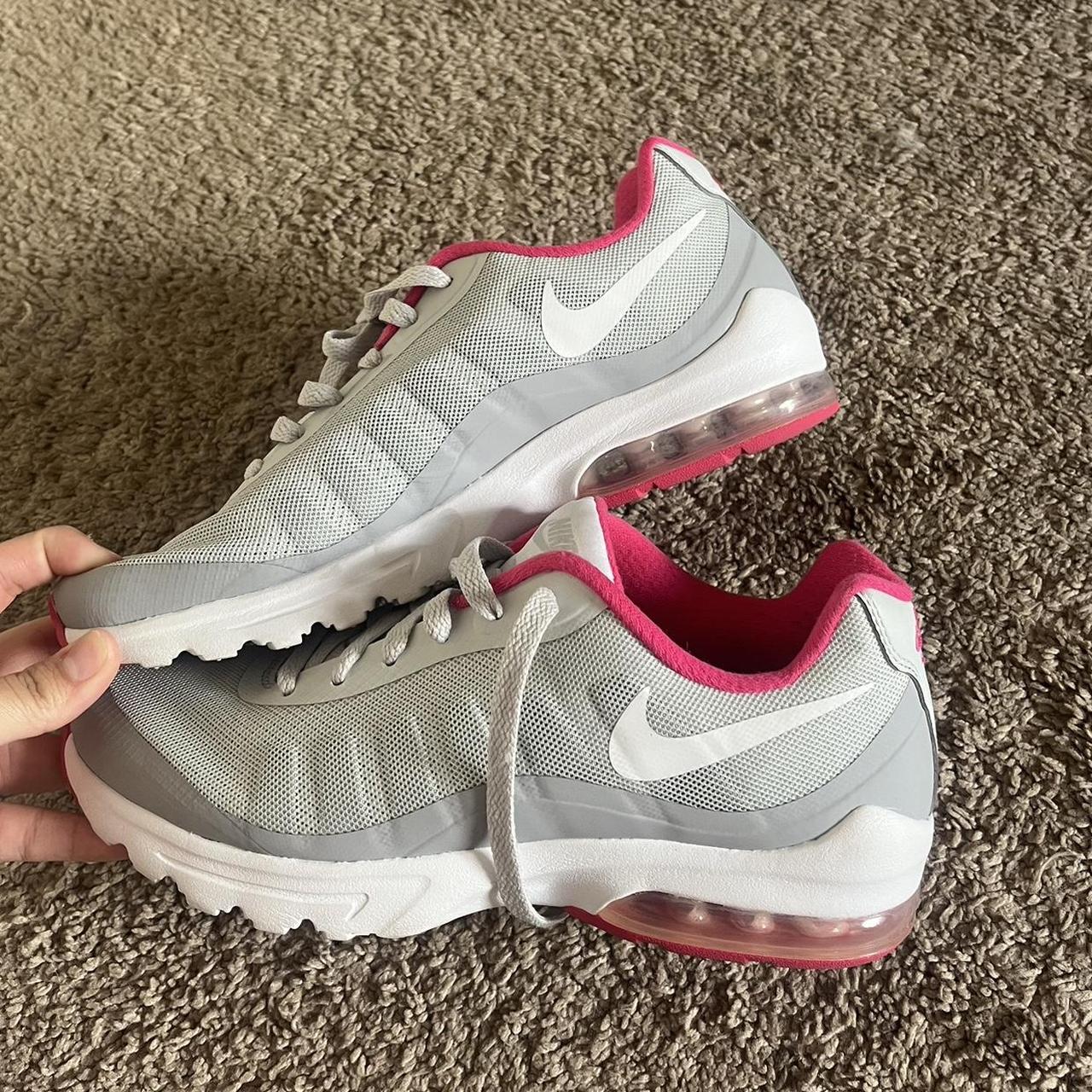 pink grey nike