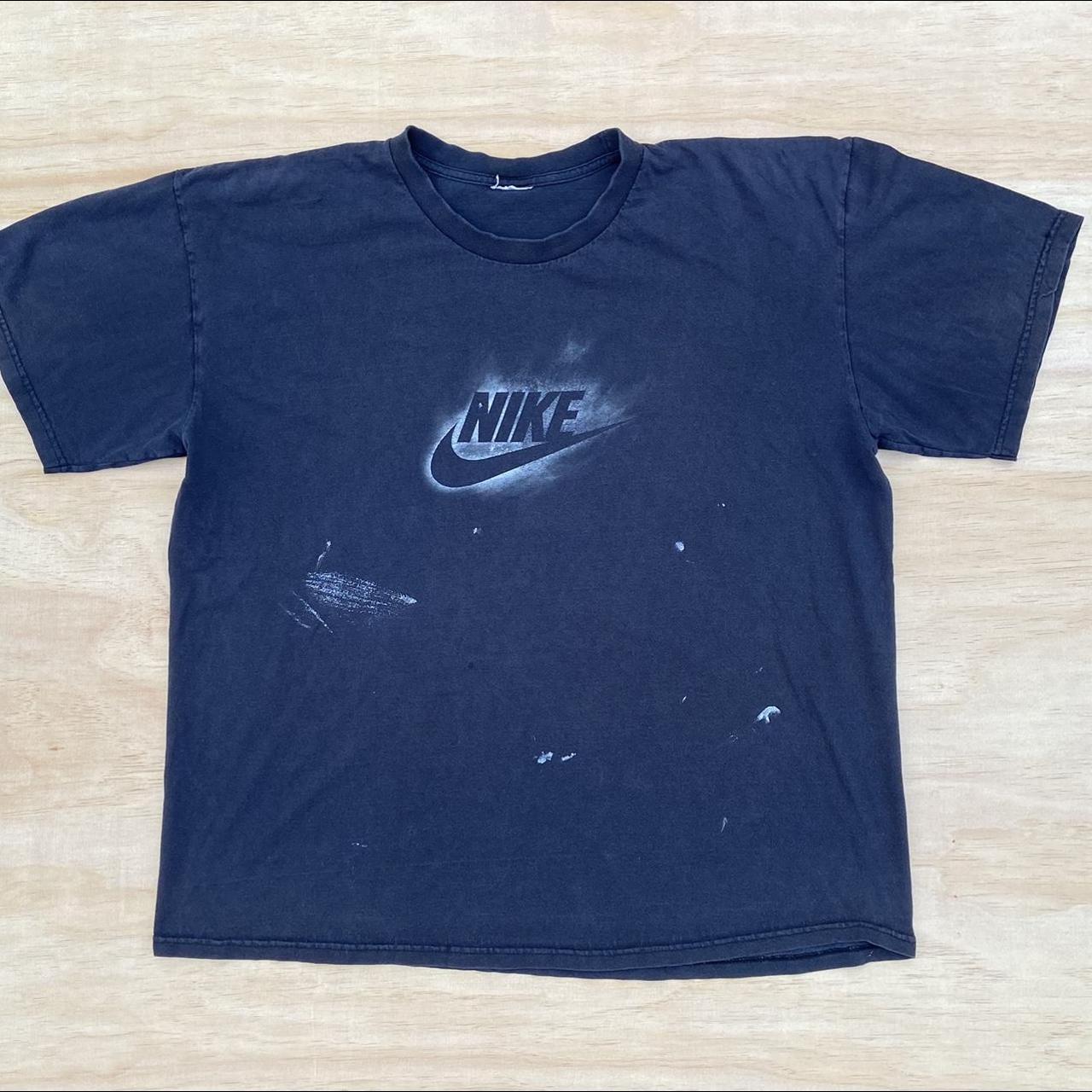 Item: Vintage Nike Go Like Hell faded black flames... - Depop