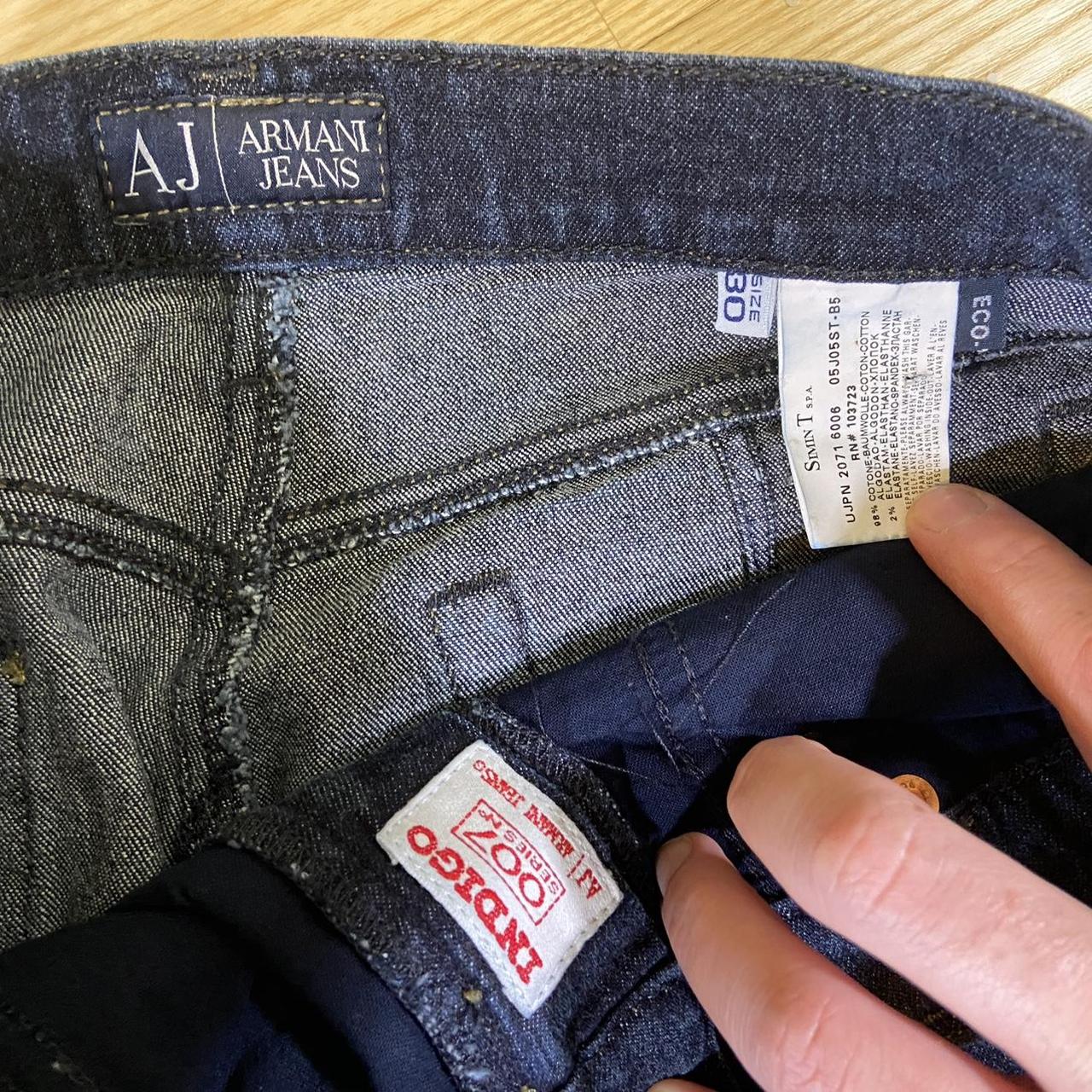 Armani jeans indigo 007 on sale series