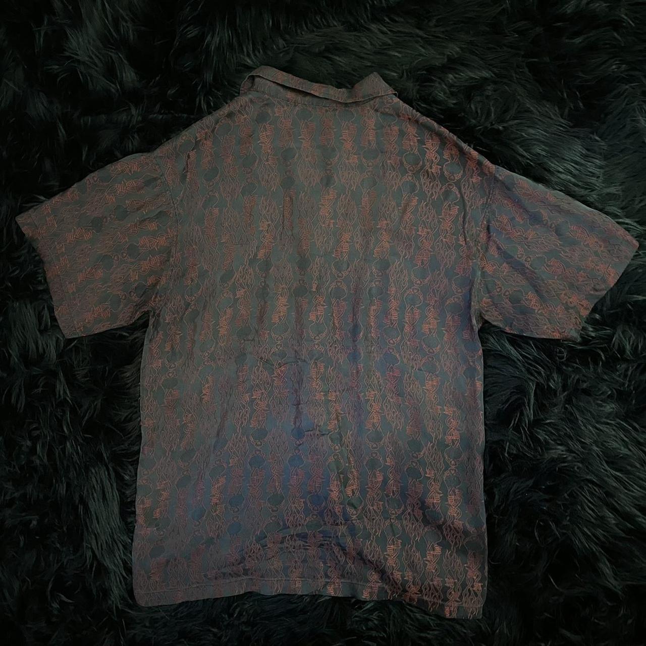 . vintage men’s button up by mt2. 💀 barbed wire,... Depop