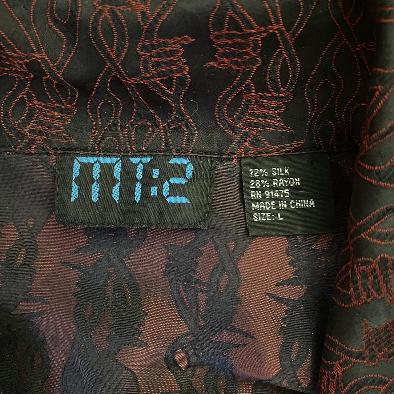 . vintage men’s button up by mt2. 💀 barbed wire,... Depop