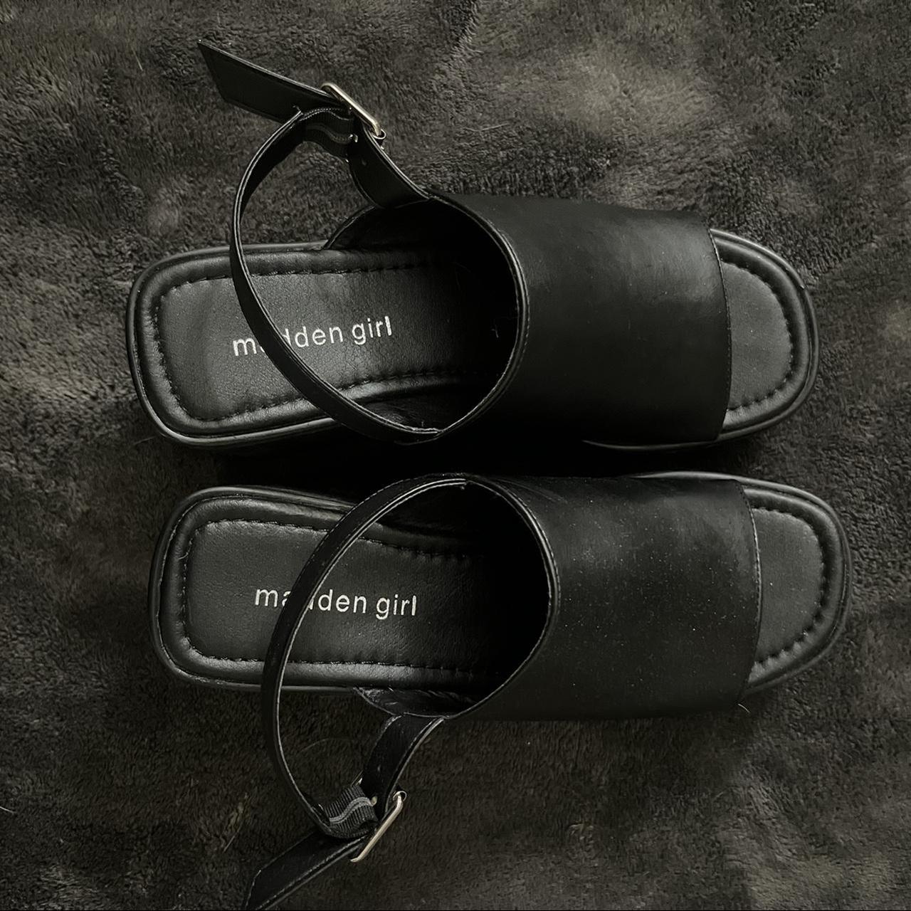 madden girl black heels