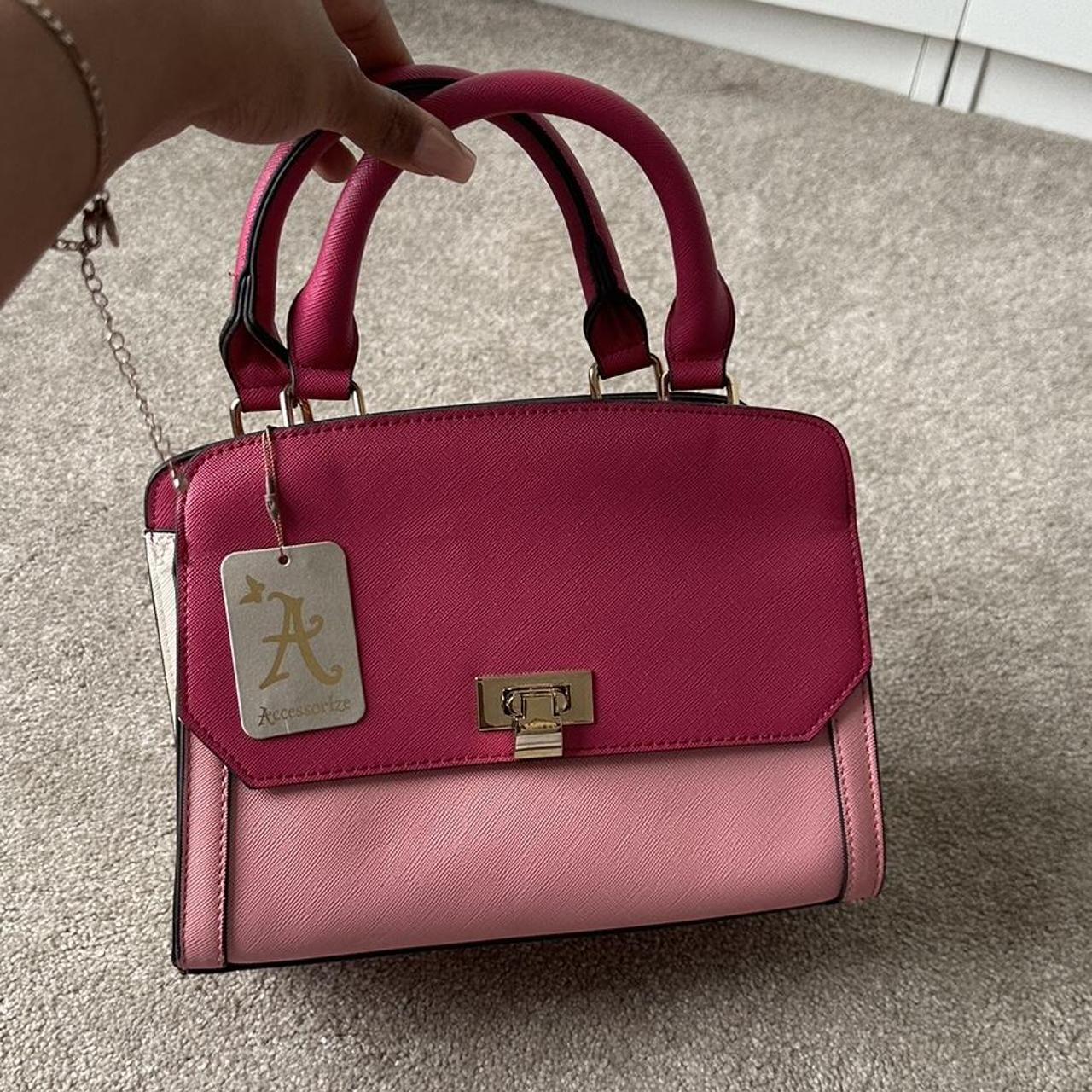 Pink Accessorize Handbag With Long Strap The Cutest - Depop