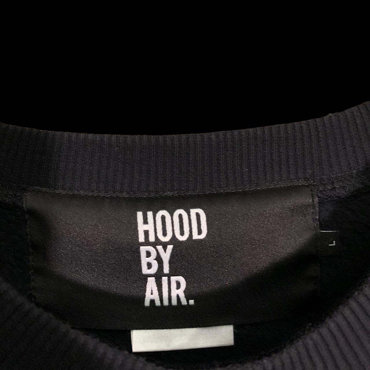 Hood By Air Men's Black and White Sweatshirt (4)