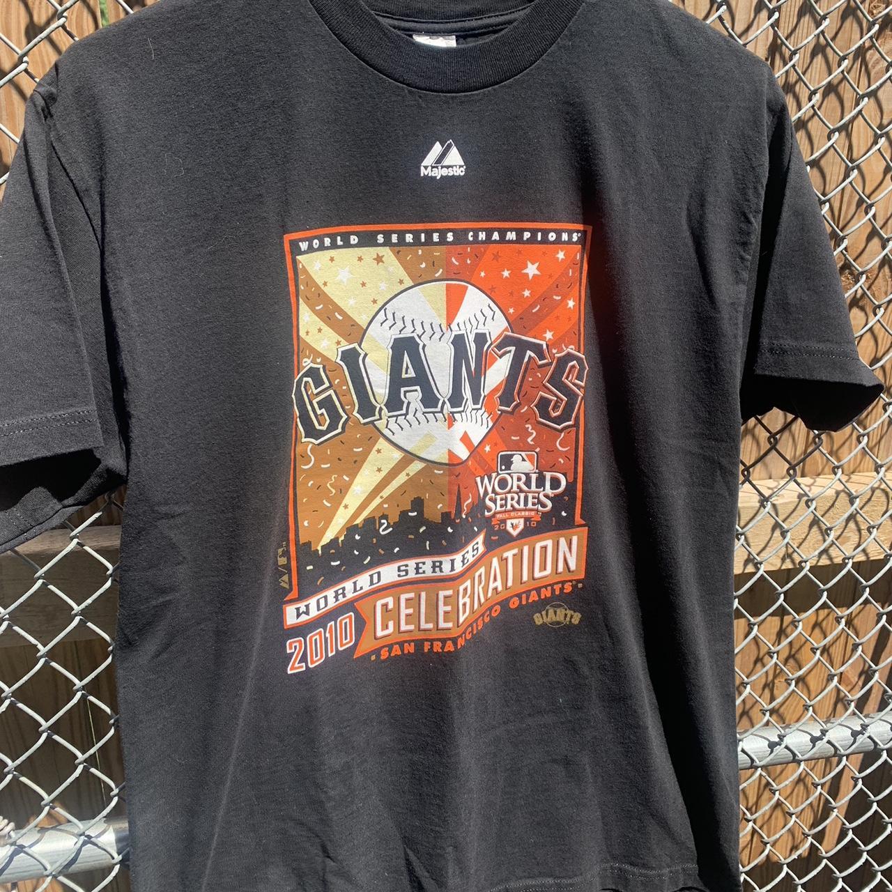 GREY VINTAGE SAN FRANCISCO GIANTS 2010 WORLD SERIES - Depop