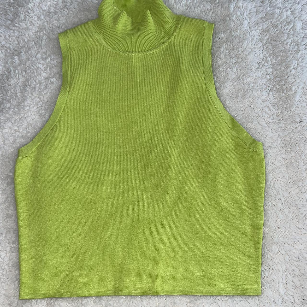 Zara high neck crop top Such thick material,... - Depop