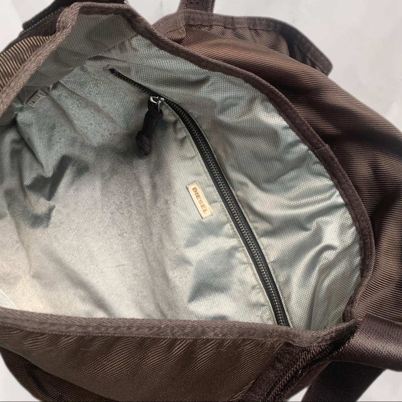 Vintage brown Diesel messenger bag Vintage nylon... Depop