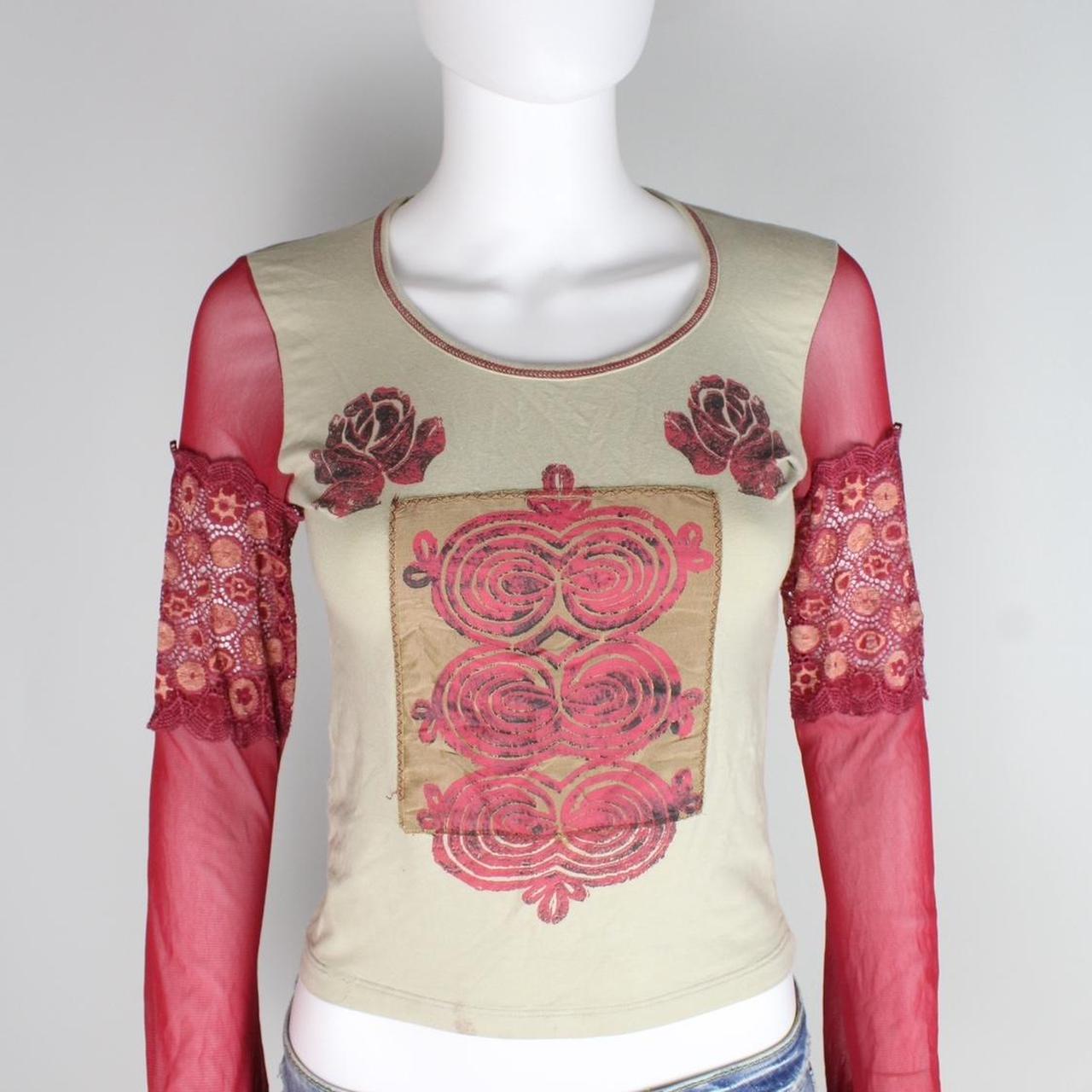 トップス SAVE THE QUEEN/Power Net Ribbon Top should-i-sell-these-save-the-