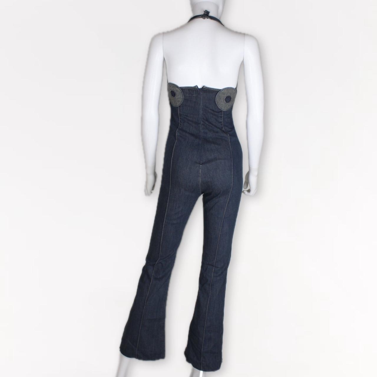 Miss sixty denim jumpsuit deals