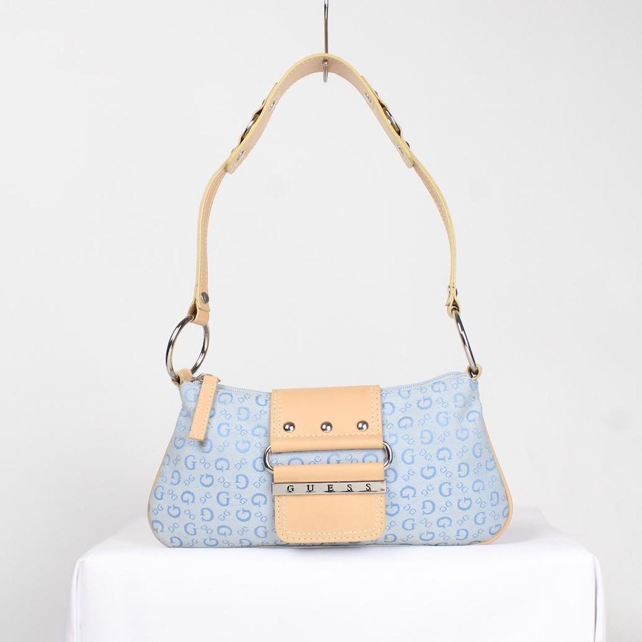 Vintage Guess baby blue shoulder bag Mini bag