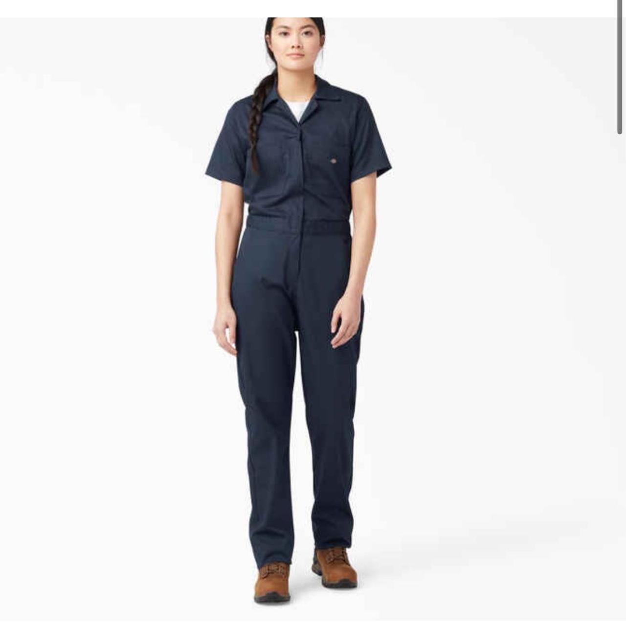 Dickies Navy Coveralls streetwear jumpsuit dickies Depop