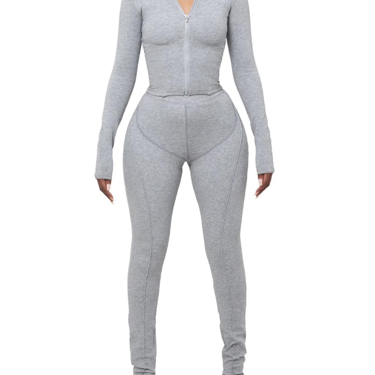 Women's Grey Jumpsuit 