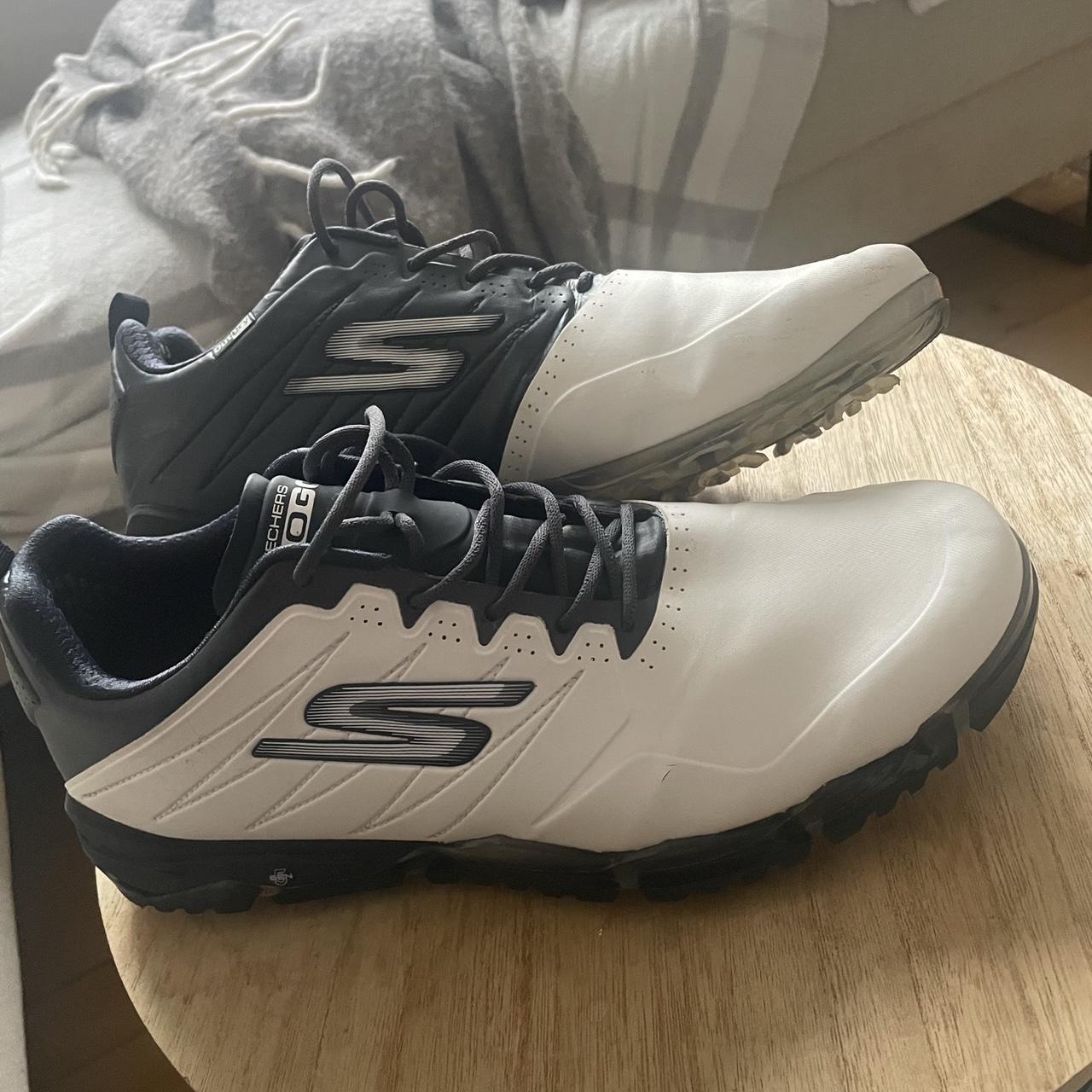 Golf shoes Sketchers golf U.K. 9.5 Excellent... - Depop