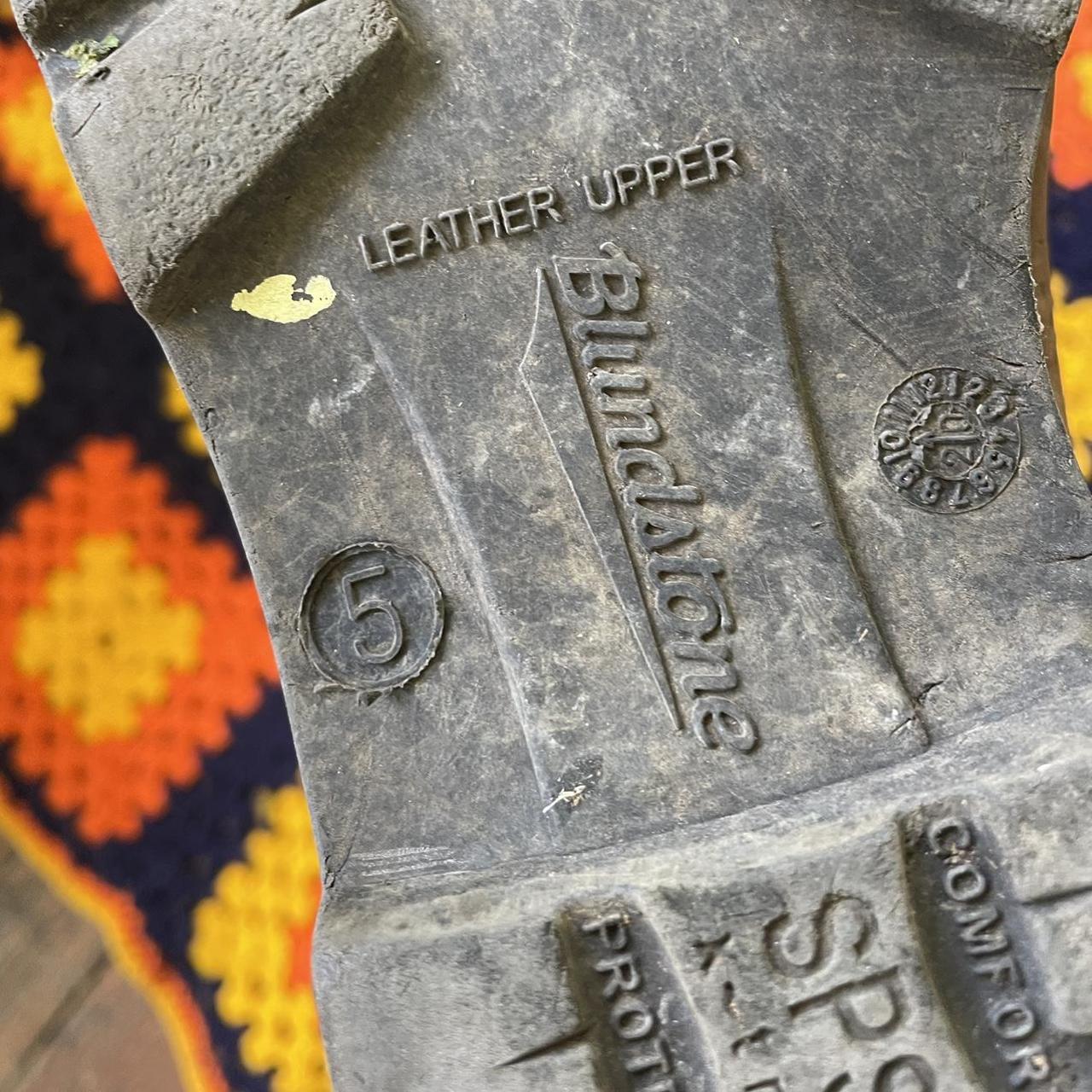 Brown leather premium Blundstones 650 Used as work... Depop