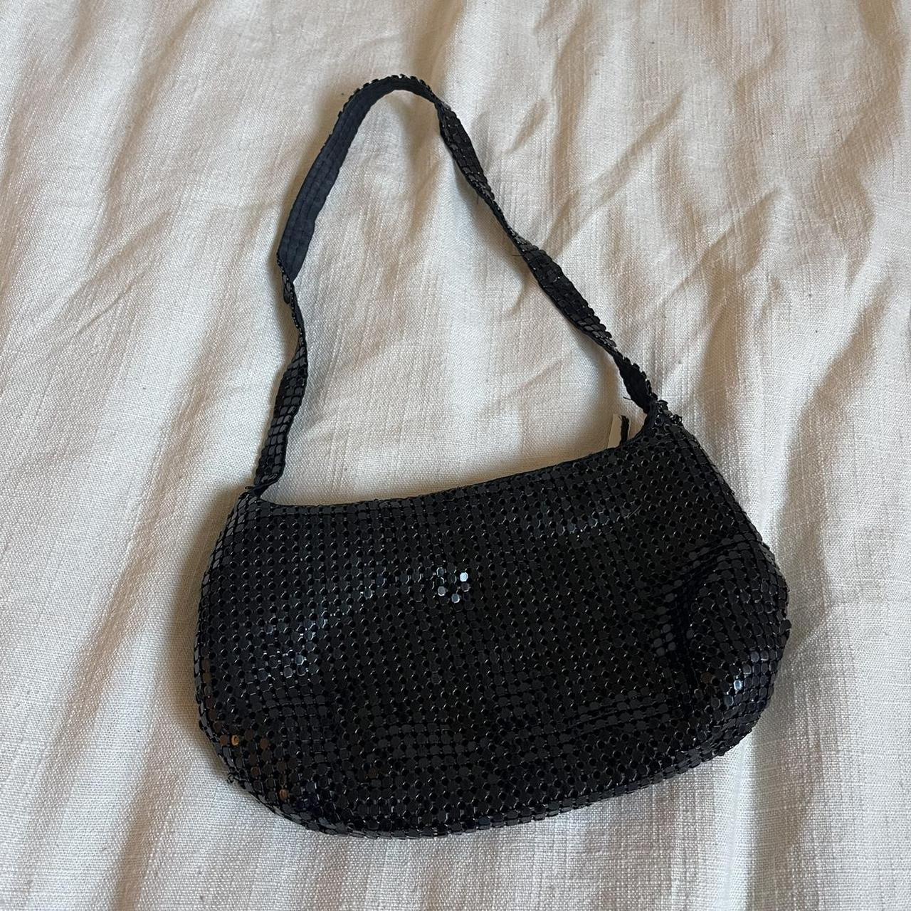 Sequin Clutch Bag Made in Italy Noir , Vanessa Bruno