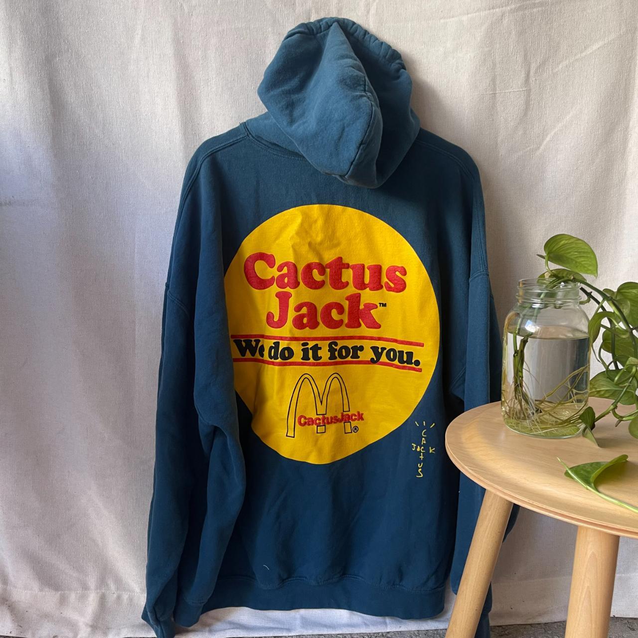 Travis Scott x McDonalds sesame cactus Jack tee - - Depop