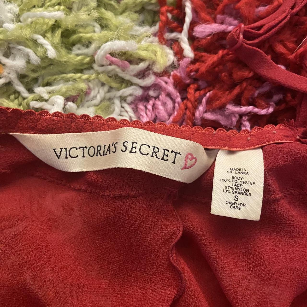 Victoria's Secret Women's Red Vest | Depop