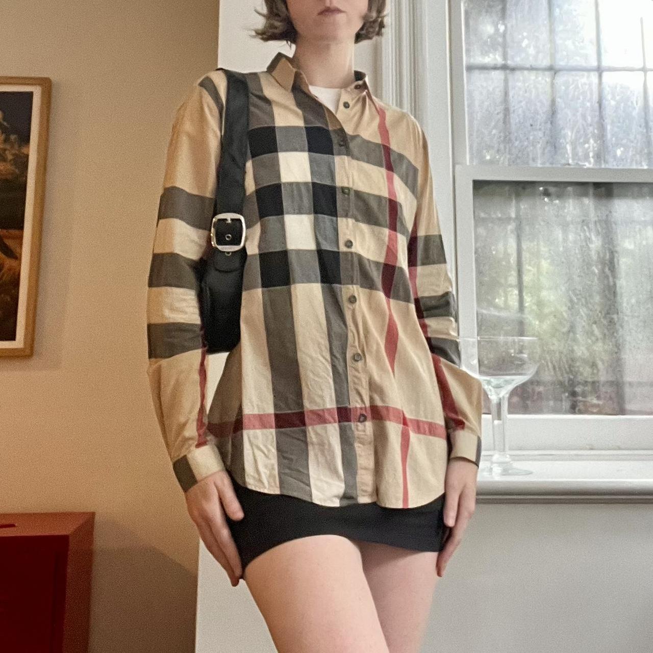 Burberry brit nova check shirt hotsell