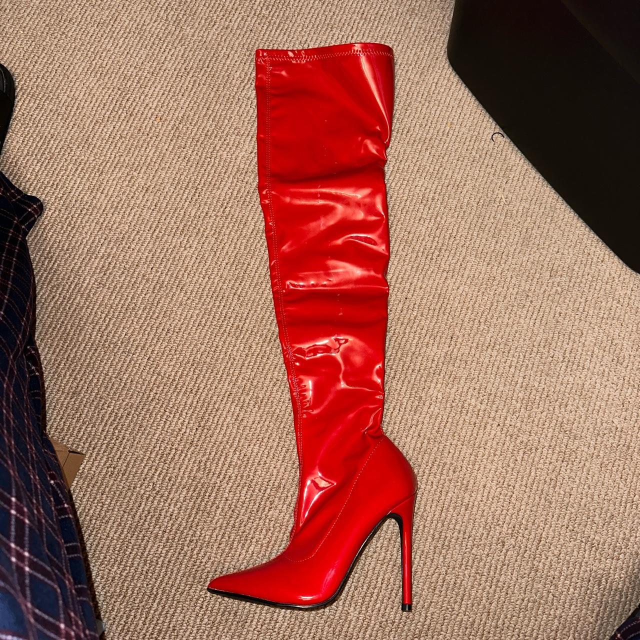 Public desire 2024 red boots