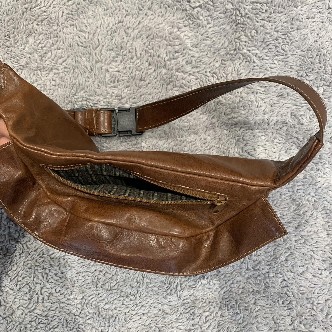 Leather Vintage Bum Bag Great condition Little to... - Depop