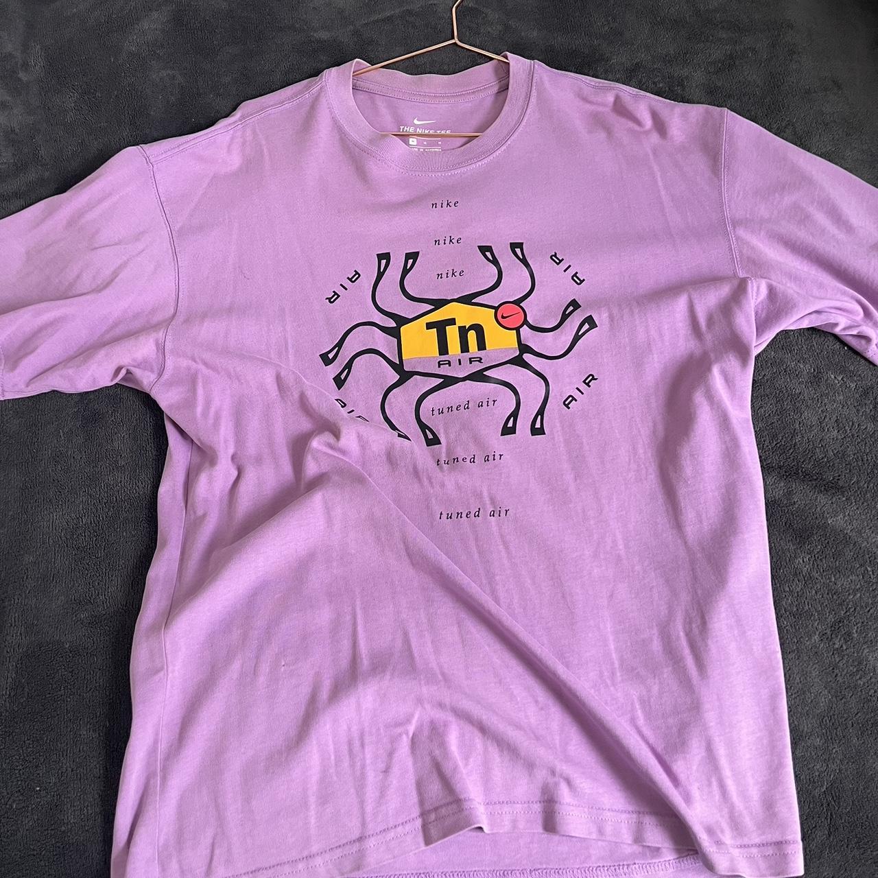 nike tn t shirt purple
