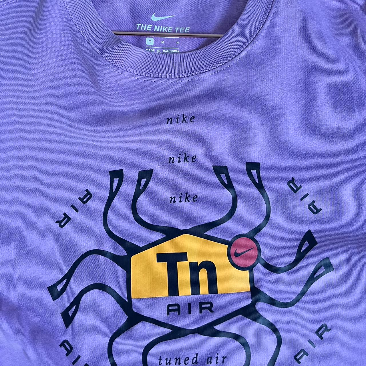 nike tn t shirt purple