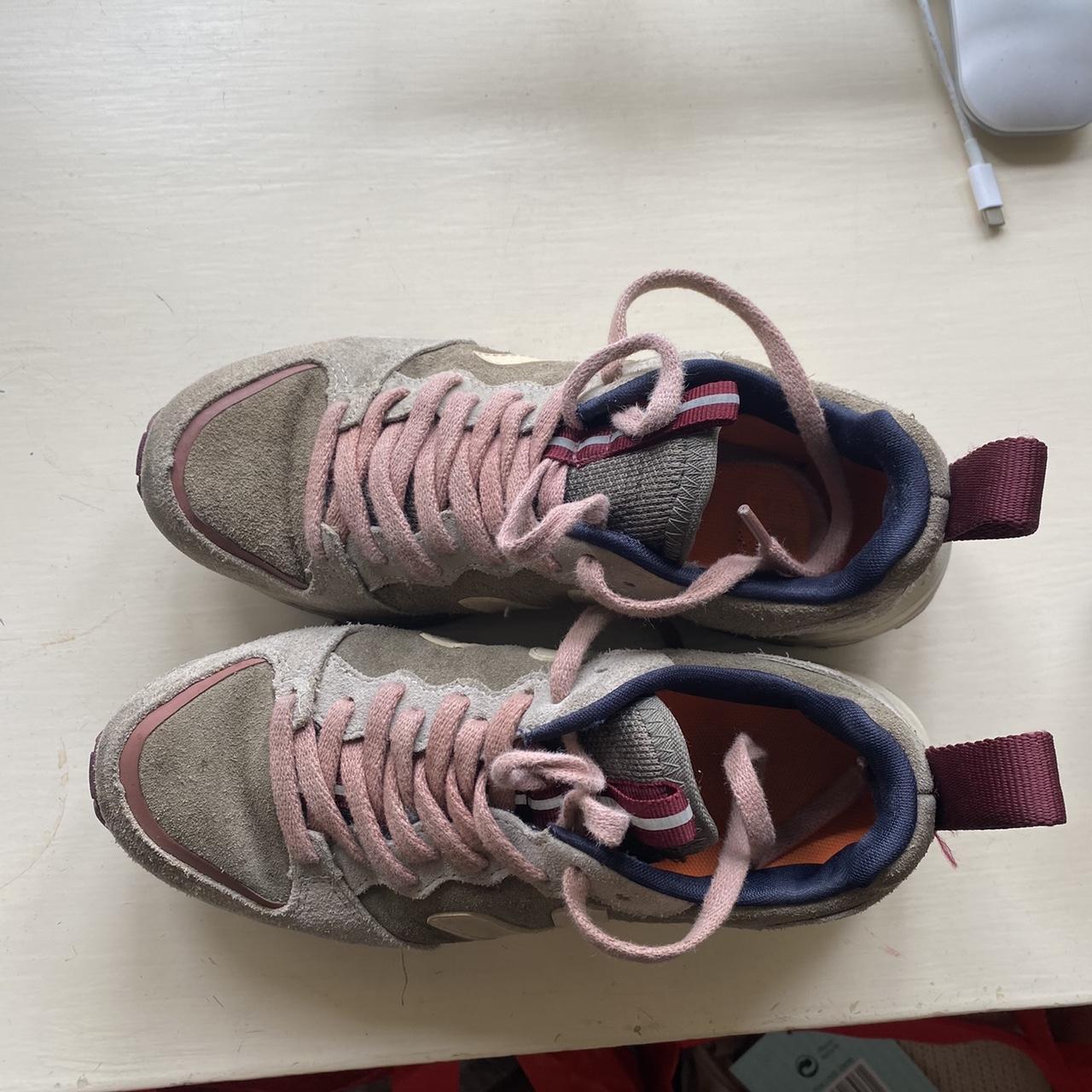 veja sneakers pink and green