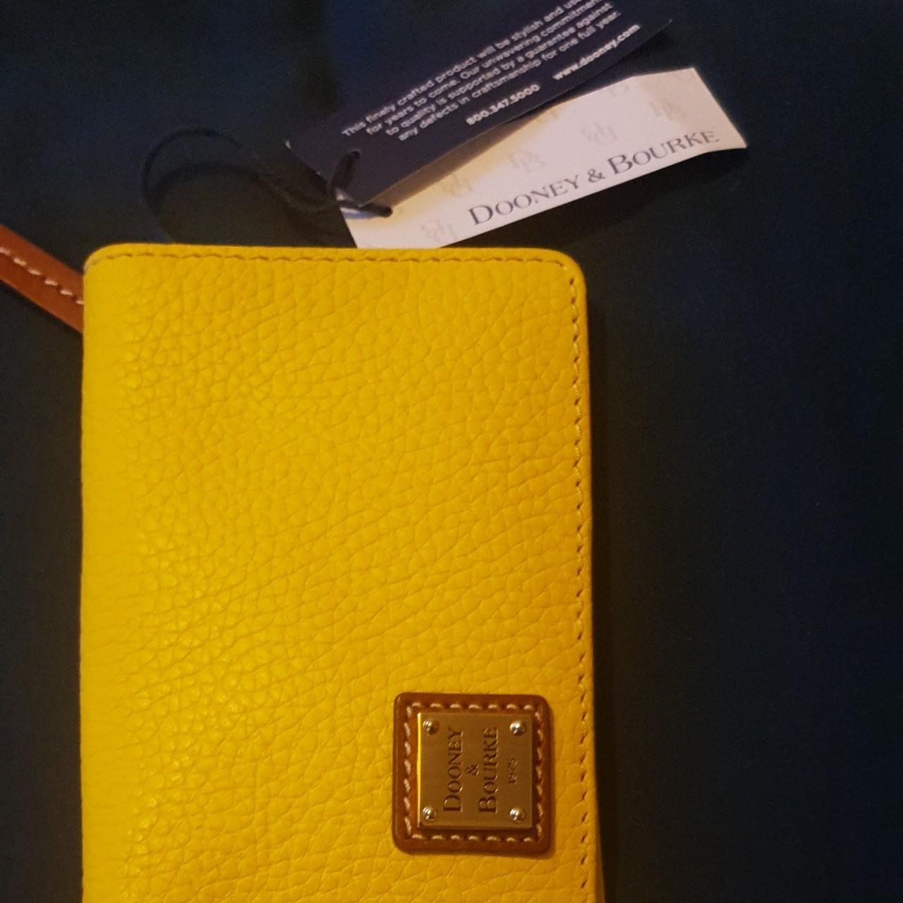 Yellow dooney best sale and bourke wallet