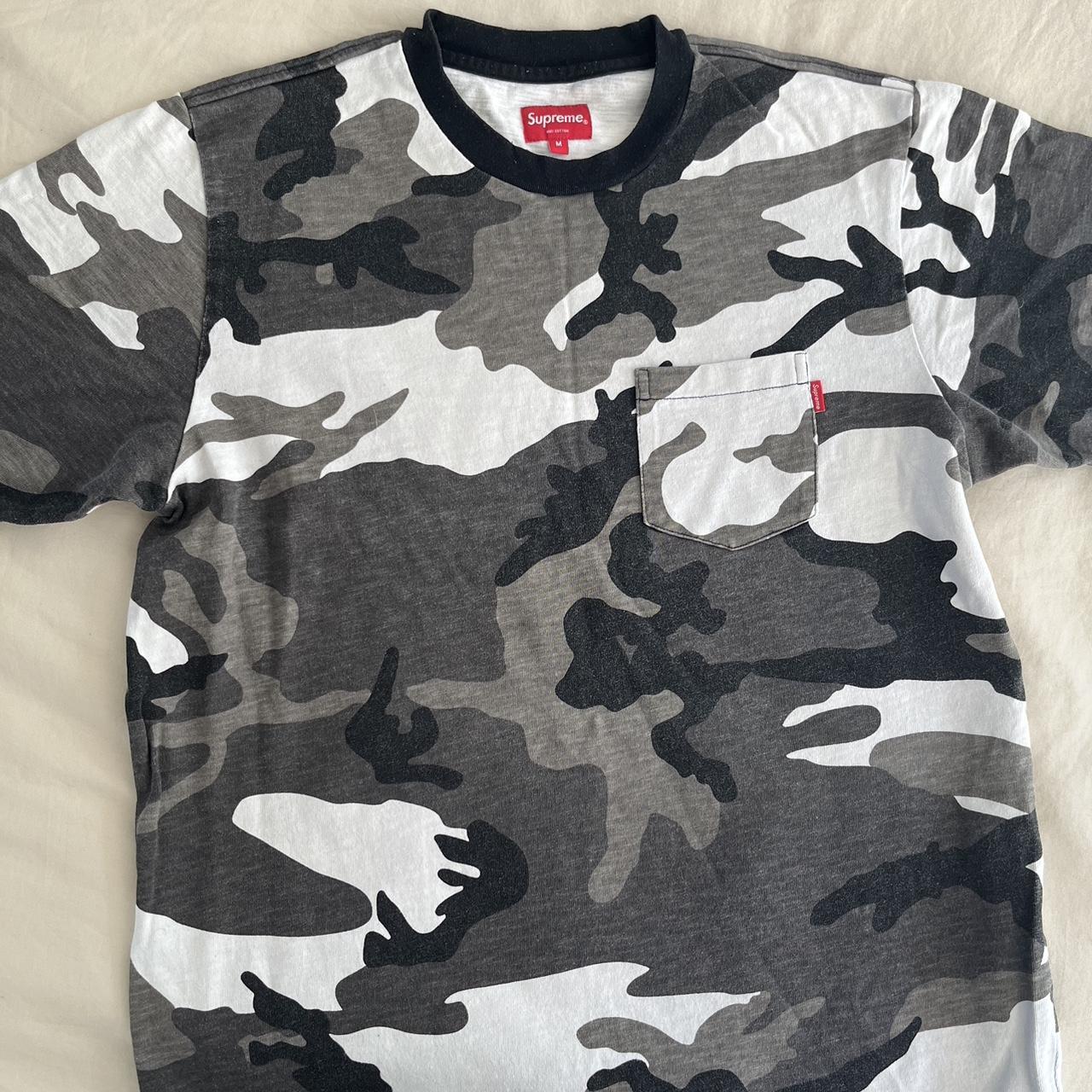 Louis Vuitton Supreme Camo T-shirt- UK XL - Asian XXXL - Depop