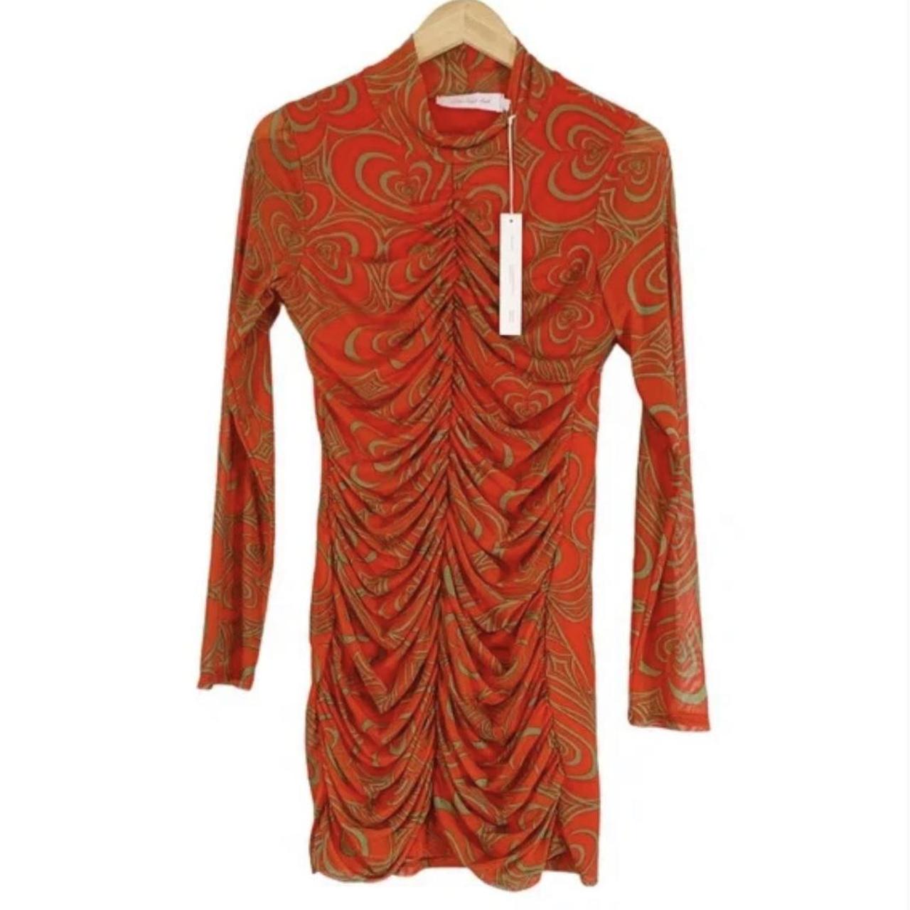 Lisa Says Gah Women's Red and Gold Dress (2)