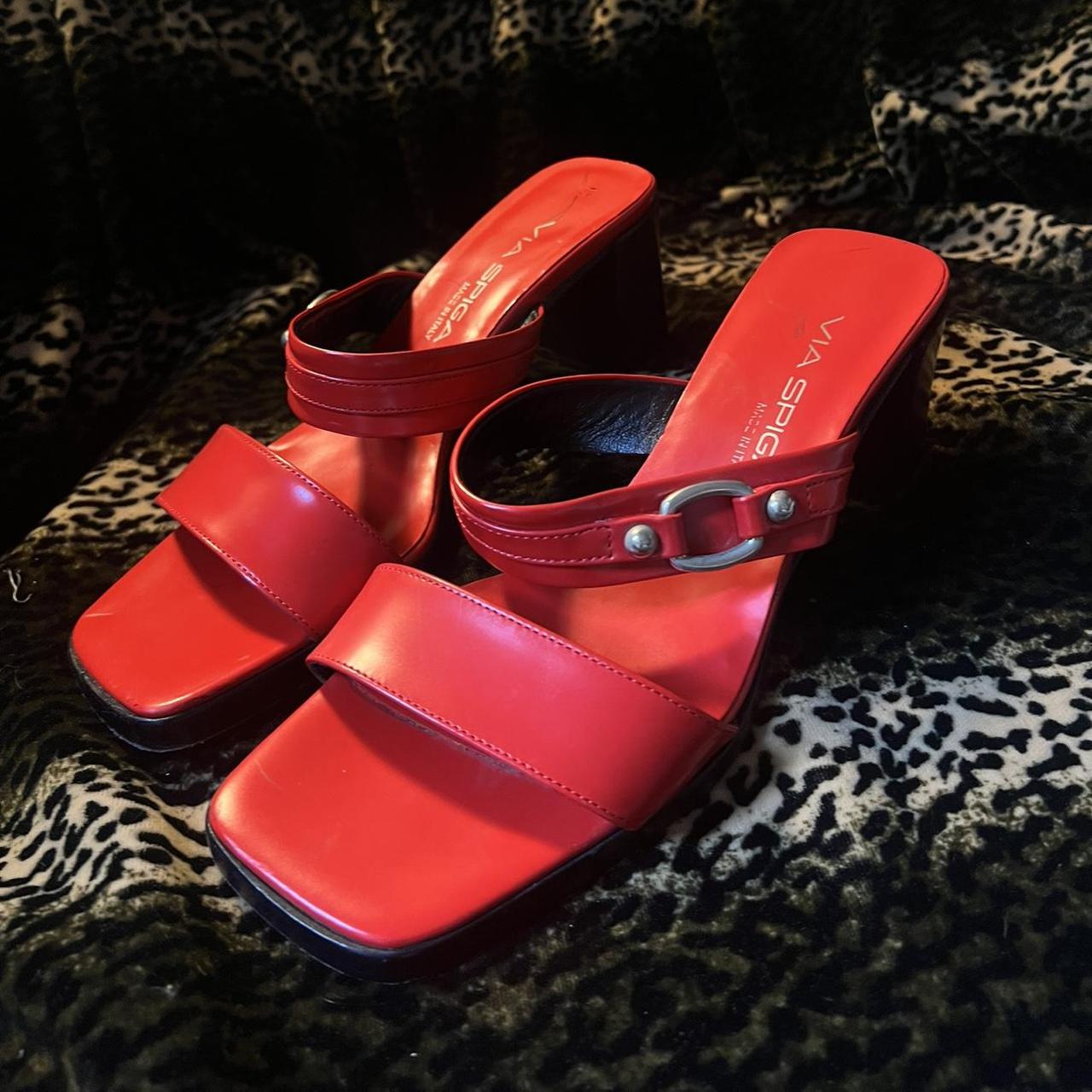 Via spiga hot sale silver sandals