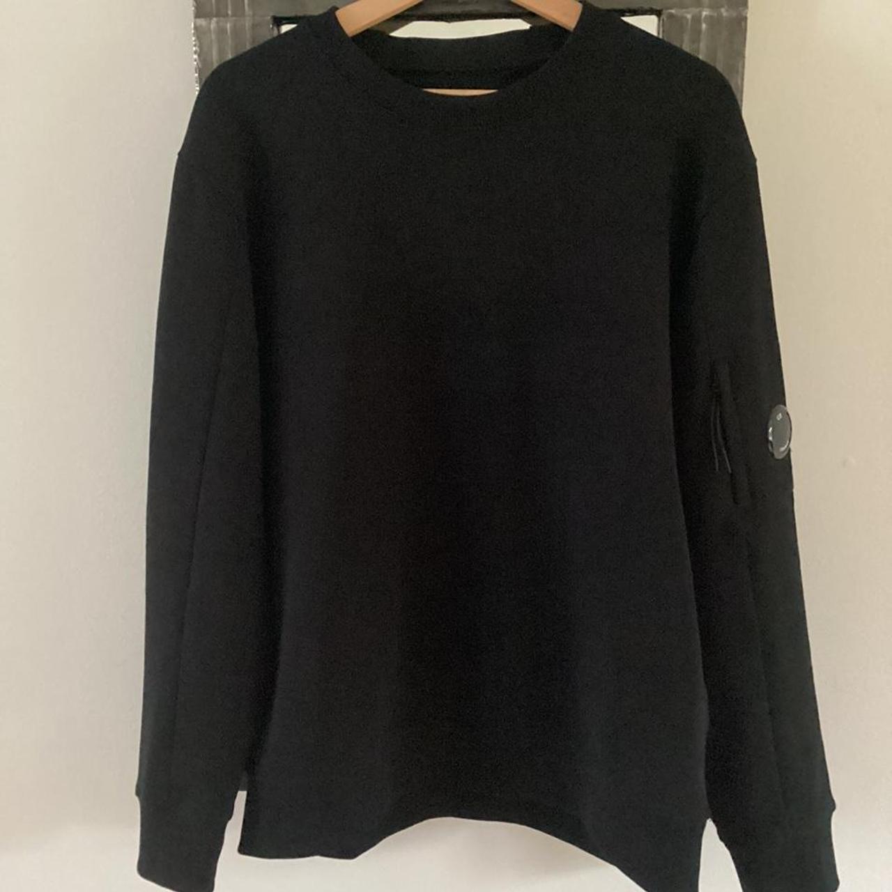 Black CP Company Sweatshirt. Size XL. Never worn and... - Depop