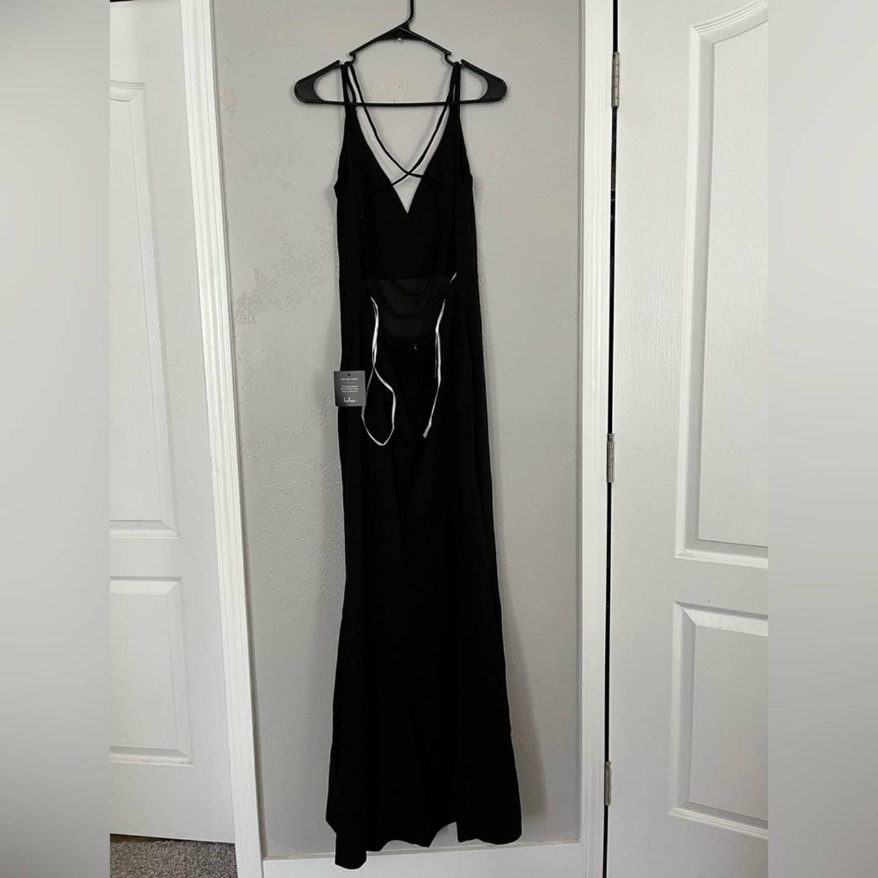 All this Allure Black Strappy Backless Mermaid Maxi Dress