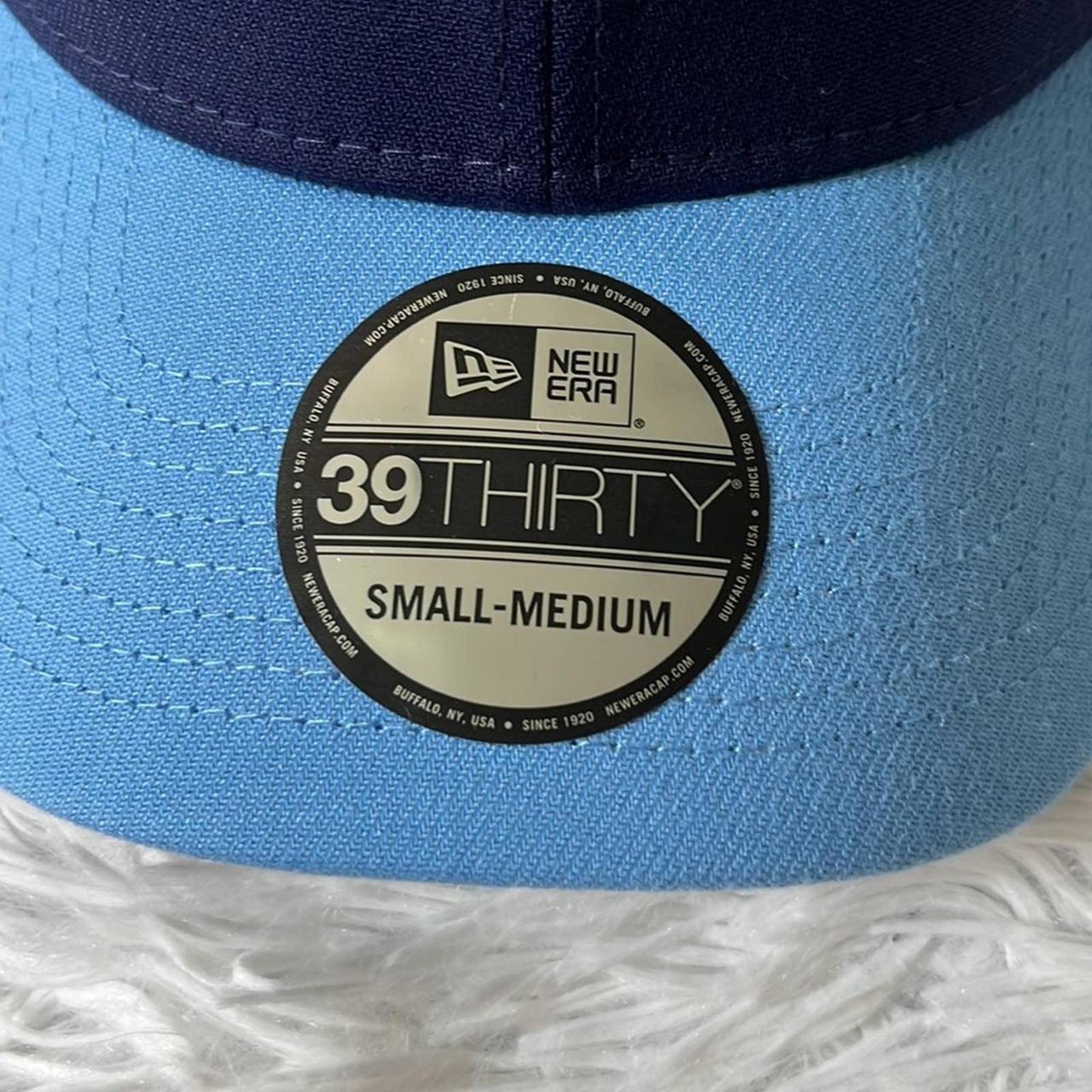 Men's Chicago Cubs New Era Navy/Light Blue 2021 City Connect 39THIRTY Flex  Hat