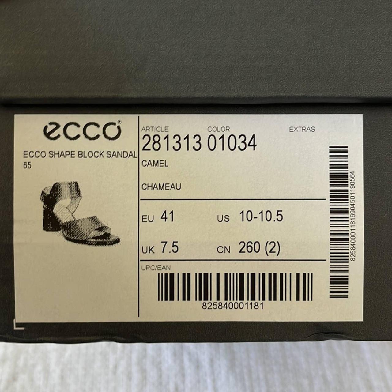 Ecco Women s Shape 65 Block Strap in camel size Depop