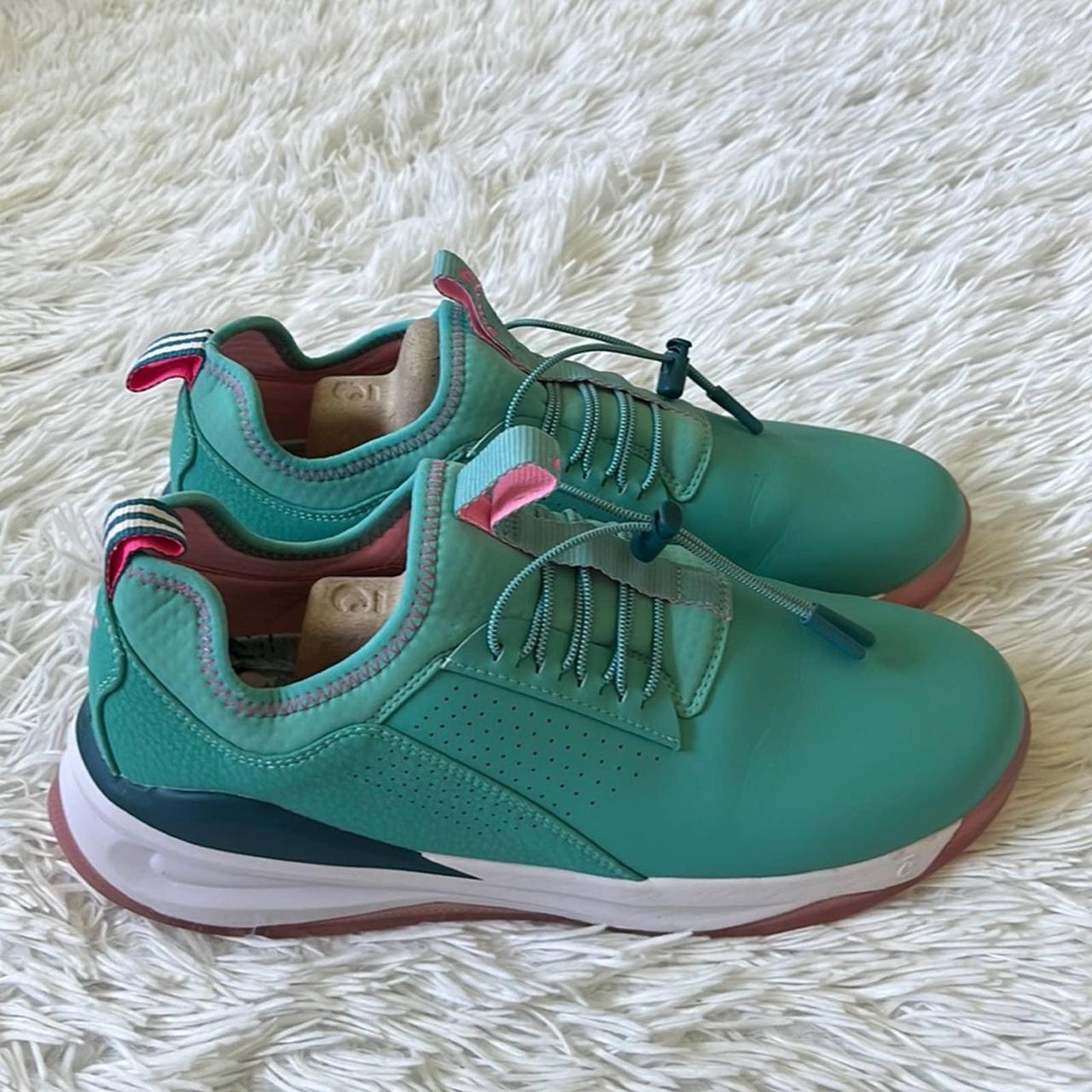 Teal nursing cheap shoes