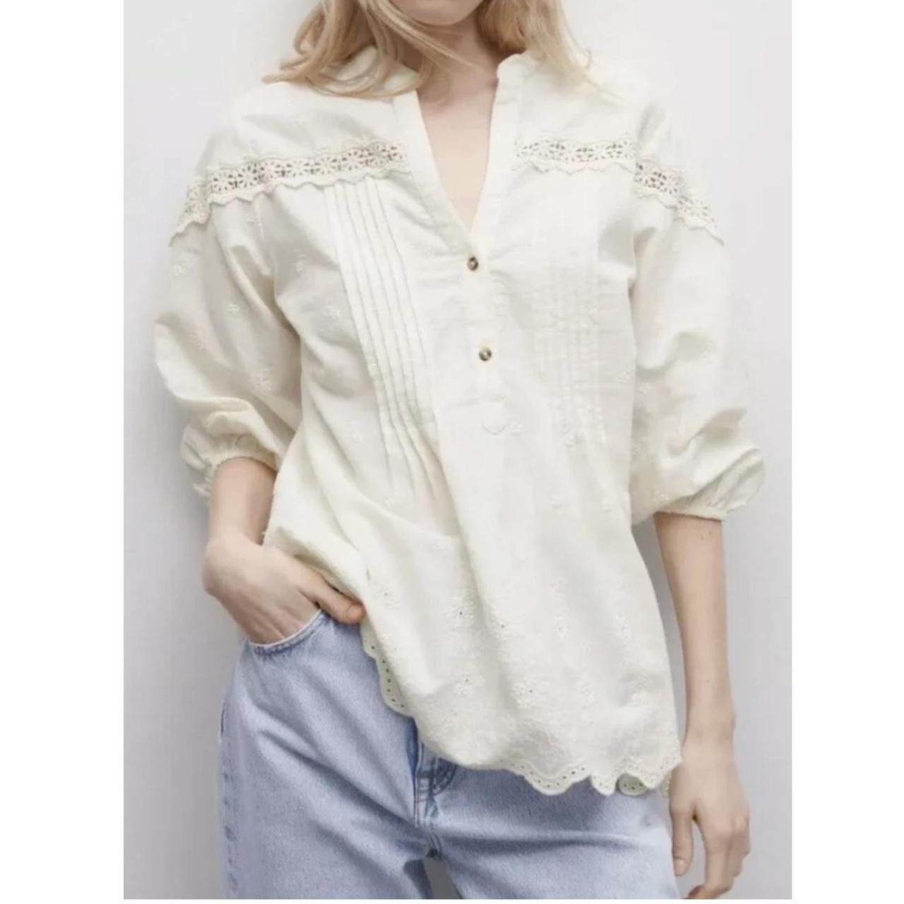 ジプソフィア Cream Blouse GPCF-507 Cream Blouse | gypsohila