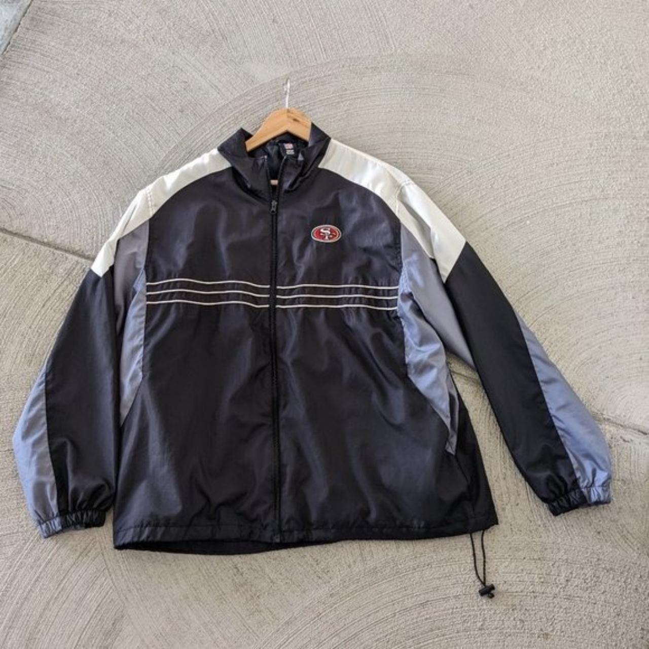 Vintage 90's San Francisco 49ers Windbreaker Jacket - Depop