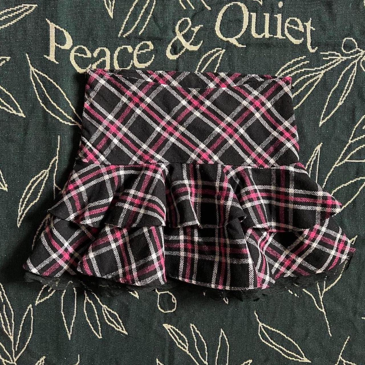 Liz Lisa TRALALA Black Pink White Plaid Mini | Depop