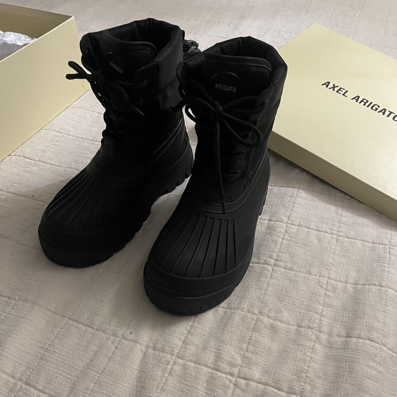 Axel Arigato Women's Black Boots | Depop