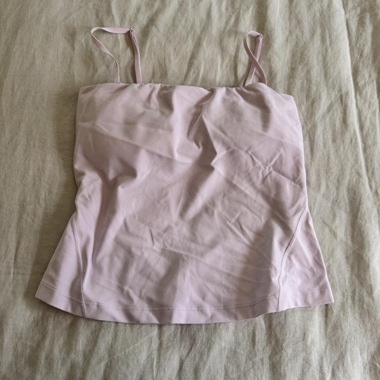 Lululemon Women's Tank top - Pink - 8 – Soft pink… - image 1