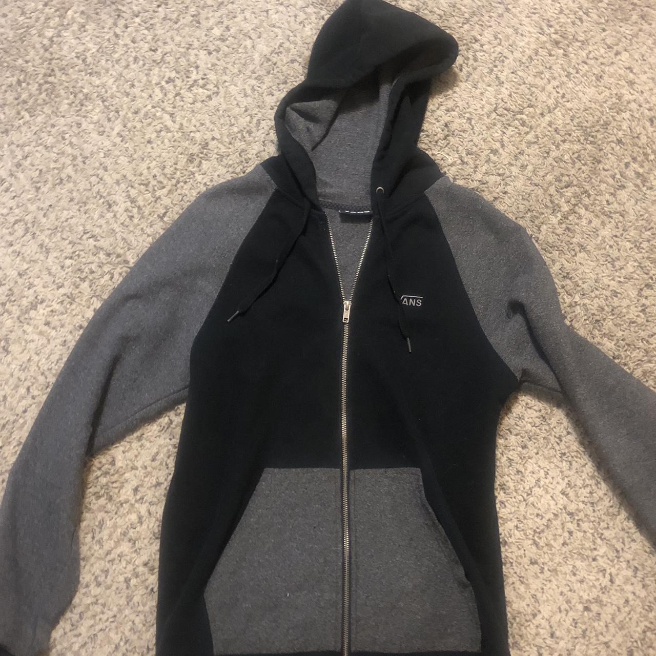 VANS zipper hoodie Says size small but honestly