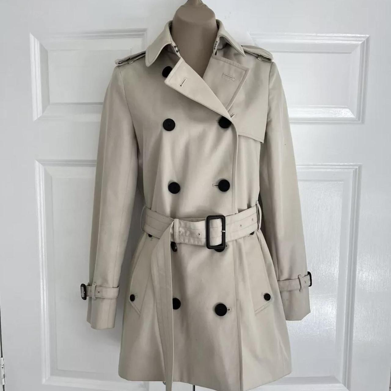 Aquascutum Classic Beige Mid Length Belted Depop