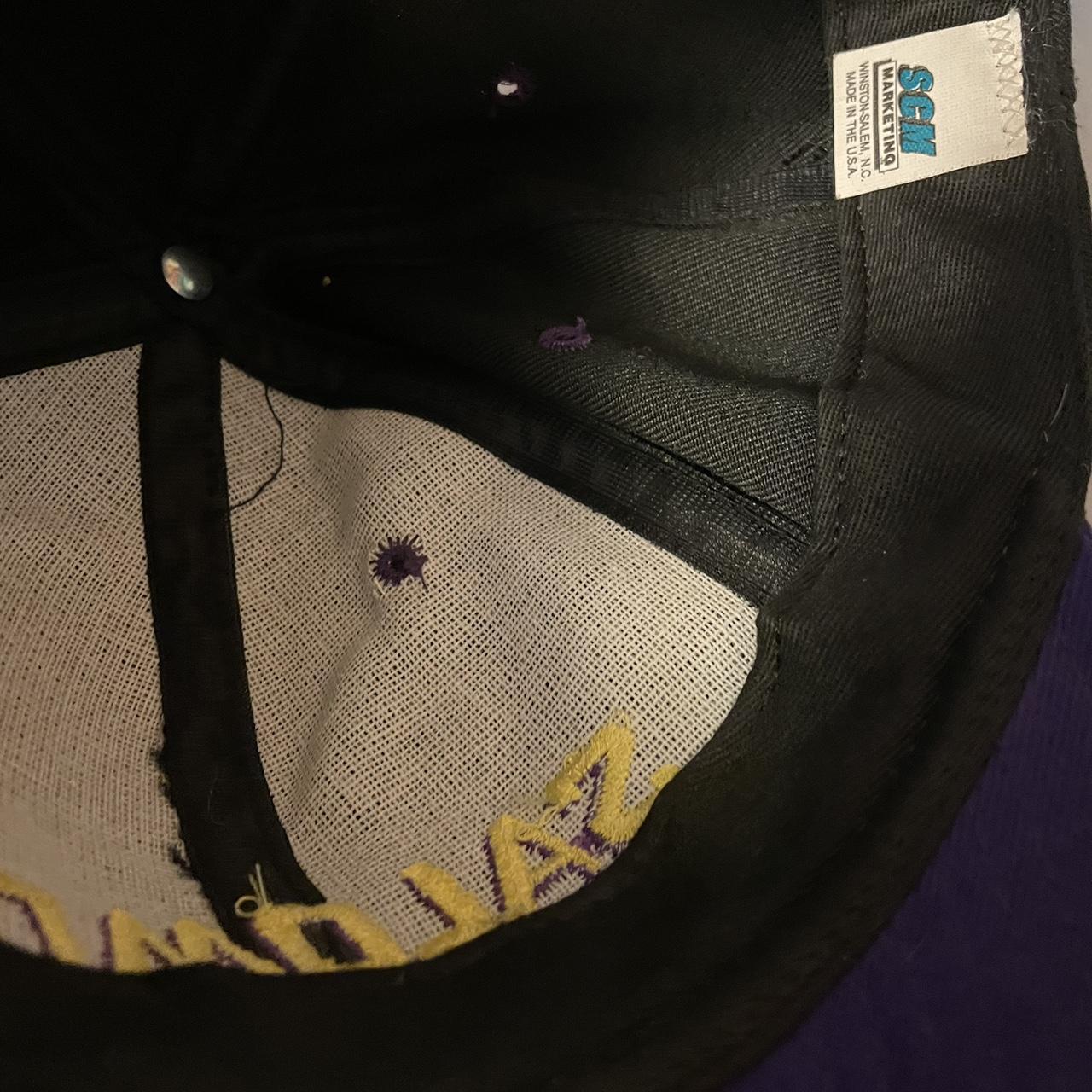 Salomon Men's Black and Purple Hat | Depop