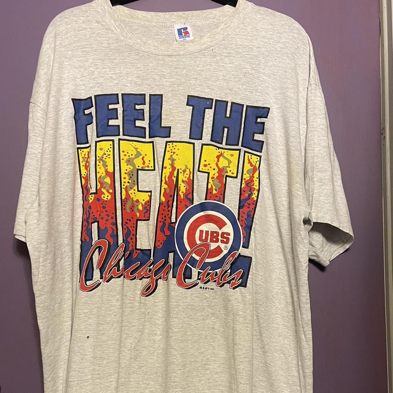 Chicago Cubs Vintage Russell Athletic Shirt Mens - Depop