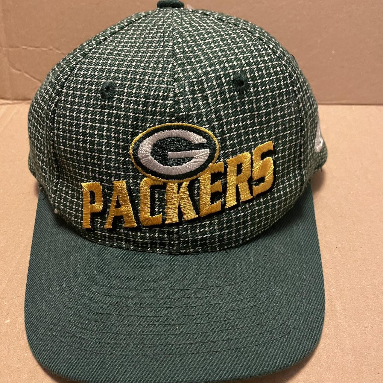 vintage 90s green bay packers logo athletic pro line - Depop