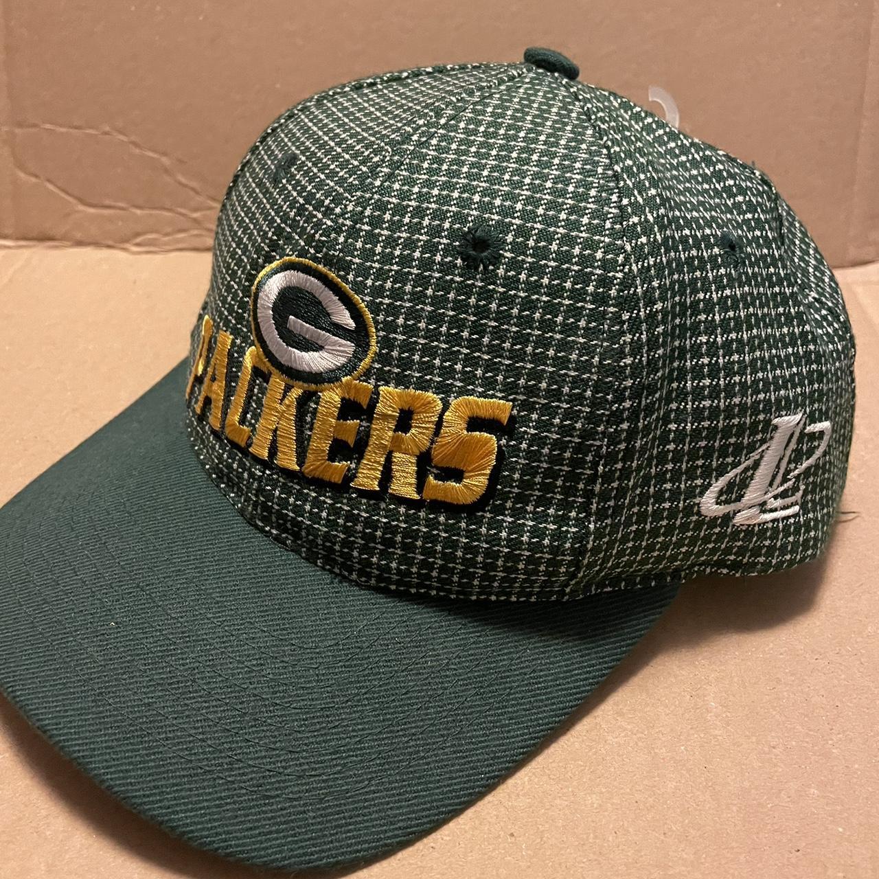 vintage 90s green bay packers logo athletic pro line - Depop