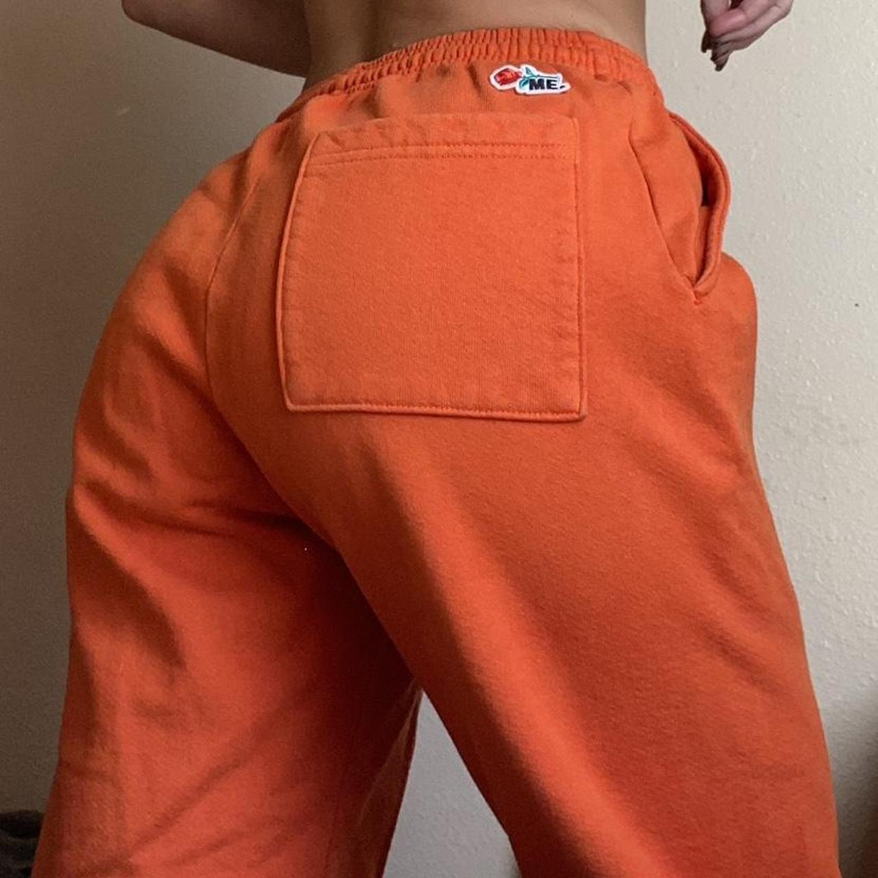 Melody Ehsani Women's Orange Joggers-tracksuits