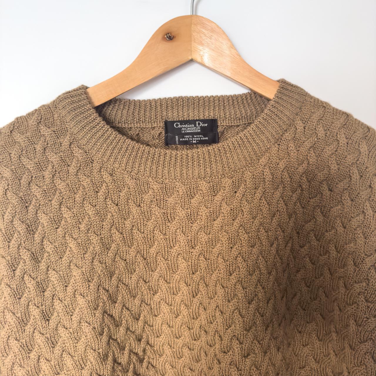 Christian Dior, Monsieur Knitted Jumper Vintage... - Depop